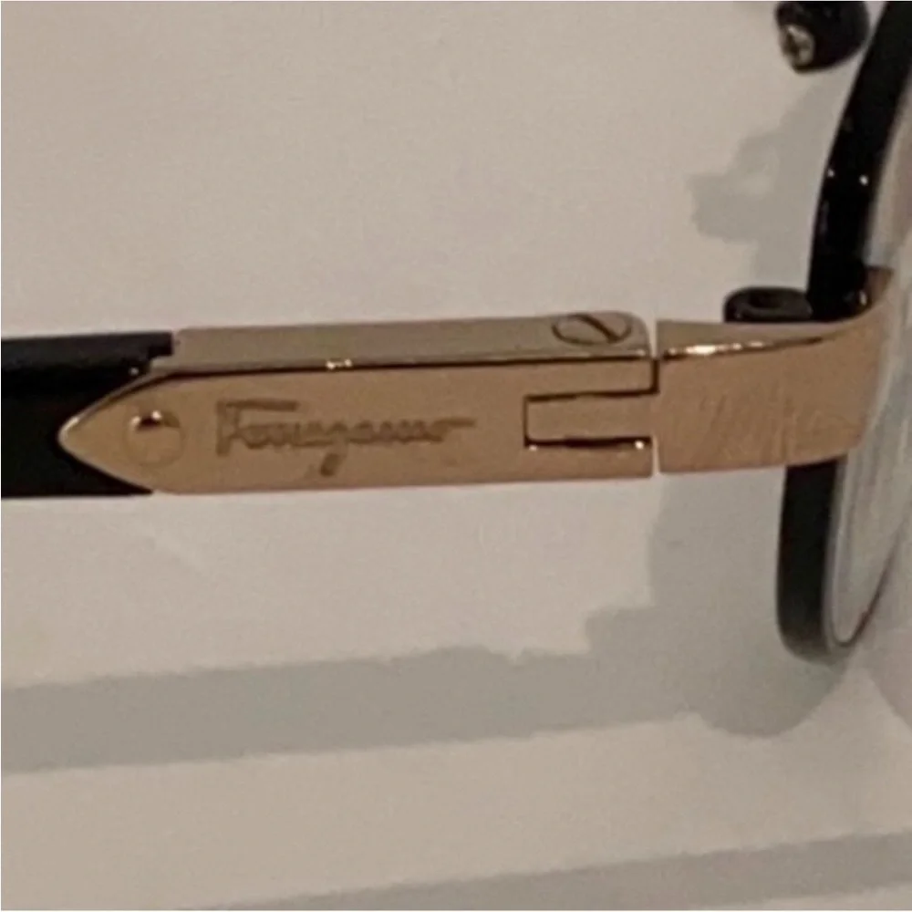 Authentic Salvatore Ferragamo designer signature prescription eyeglasses frames